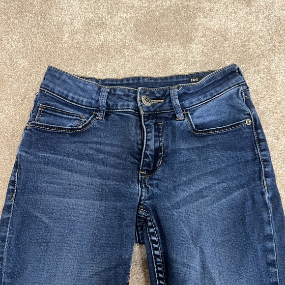 BUFFALO David Bitton FAYE Mid Rise Skinny Jeans Size 25L - Picture 2 of 12